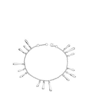 Lucy Quartermaine Cluster Bracelet - White