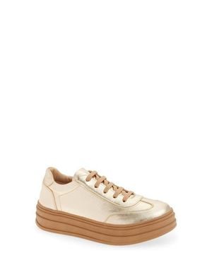 Chocolat Blu Varen Platform Sneaker - Natural