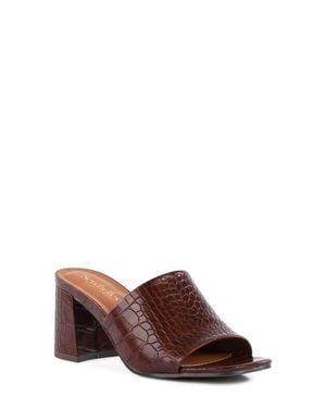 Seychelles Adapt 3 Open Toe Slide Sandal - Brown