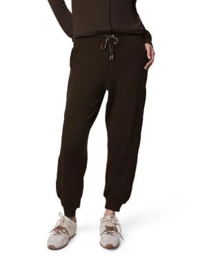 Splendid Supersoft Slim Sweatpants - Black