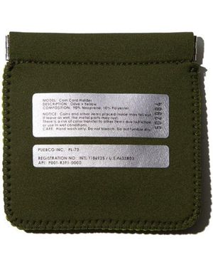 Puebco Coin Card Holder - Green