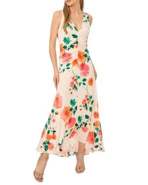 Ted Baker Elizabeth Ruched Sleeveless Maxi Dress - White