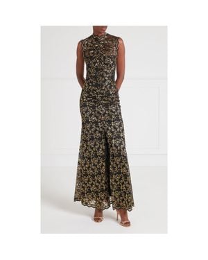 Temperley London Orris Sleeveless Gown - Green