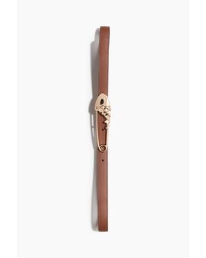 H&M Narrow Belt - Brown