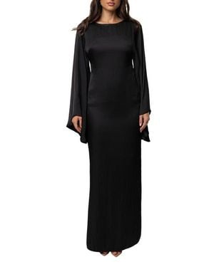 JLUXLABEL Soft Current Maxi Dress - Black