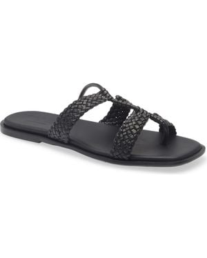 Hereu Woven Strappy Sandal - Blue