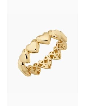 Oradina 14K Sweetheart Ring - Metallic
