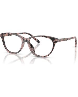 Dolce & Gabbana 48Mm Cat Eye Optical Glasses - Metallic