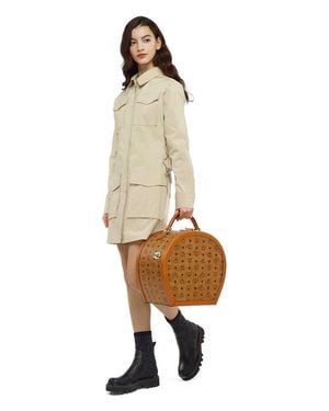 MCM Hat Box - Metallic