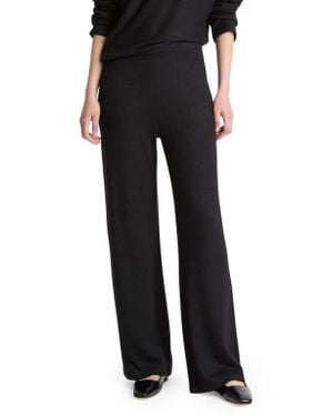 Vince Cozy Wide Leg Pants - Black