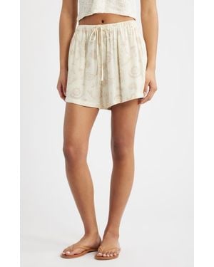 Rip Curl Catalina Island Drawstring Shorts - Natural