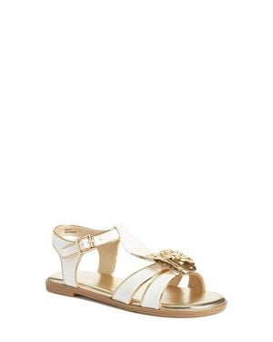 Yosi Samra Kids' Miss Butterfly Ankle Strap Sandal - Natural