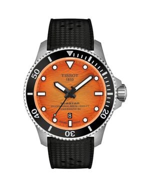 Tissot Seastar 2000 Professional Powermatic 80 Watch, 44Mm - Metallic