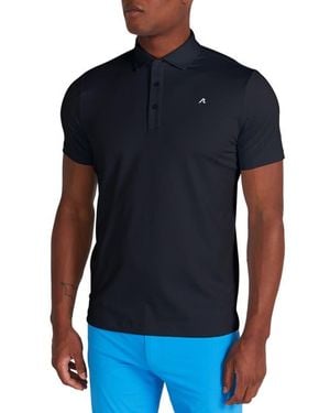 Redvanly Alpine Solid Performance Polo - Blue