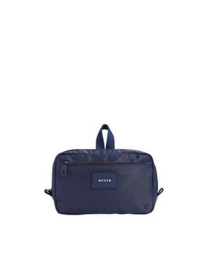 State Bags Hart Toiletry Kit - Blue