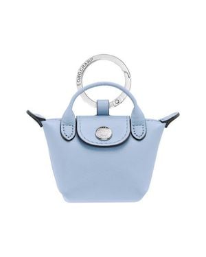 Longchamp Mini Le Pliage Xtra Airpods Case - Blue