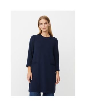 Masai Goldine Round Neck Tunic Dress - Blue