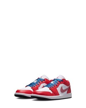Nike Air Jordan 1 Low Basketball Sneaker - Red