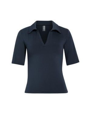 Beyond Yoga Sport Active Polo - Blue