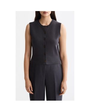 Scotch & Soda Spencer Sleeveless Sweater - Black