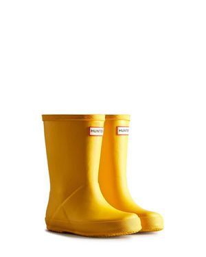 HUNTER Kids' First Classic Rain Boot - Yellow