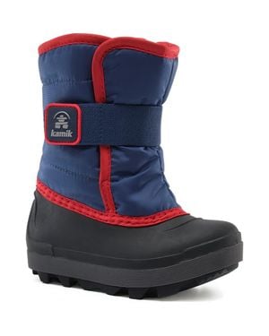 Kamik Kids' Snowbug 7 Waterproof Faux Fur Lined Boot - Blue