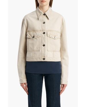 KHAITE Tomer Denim Jacket - Blue