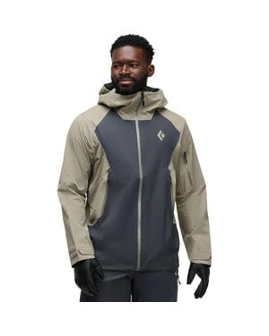 Black Diamond Recon Lt Stretch Shell - Gray