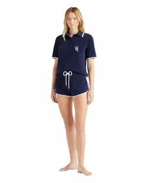 Vilebrequin Vbq Line Terry Shorts - Blue