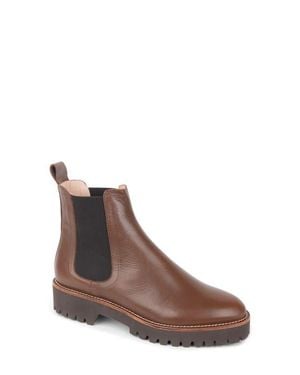 Patricia Green Lug Sole Chelsea Boot - Brown
