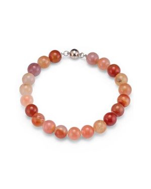 Lelet Bodie Stone Bead Necklace - White