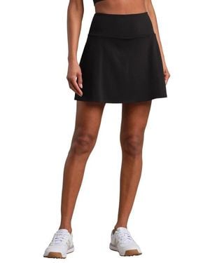 Rhone Course To Court 16-Inch Sport Skort - Black