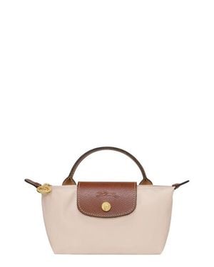 Longchamp Le Pliage Cosmetics Case - Brown