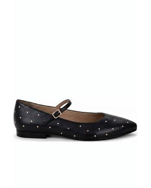 Menina Step Clara Flat Sandal - Black