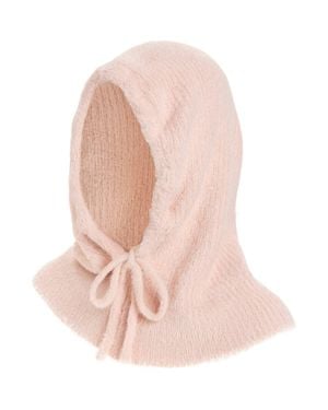 Tasha Front Tie Balaclava - Pink
