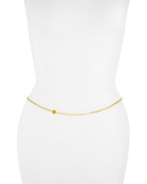VIDAKUSH Smile All Day Belly Chain - White