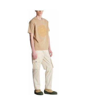 Balmain Embroidered Médaille T-Shirt - Natural