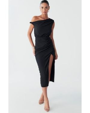 BWLDR Ash Midi Dress - Blue
