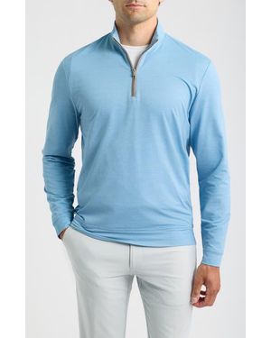 Johnnie-o Quarter Zip Pullover - Blue