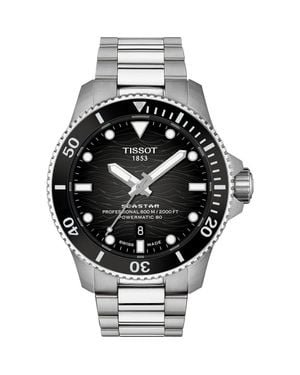 Tissot Seastar 2000 Professional Powermatic 80 Watch, 44Mm - Metallic