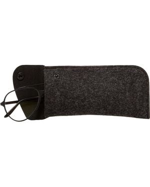 Graf & Lantz Anzen Merino Wool Eyeglass Sleeve - Black