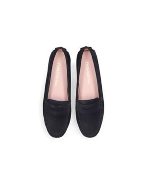 Pretty Ballerinas Driving Moccasin - Blue