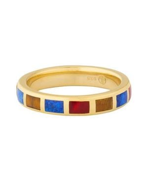 Jan Leslie Dash Ring Set - Multicolor