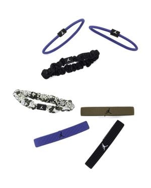 Nike Sport 8-Pack Assorted Ponytail Holders - Blue