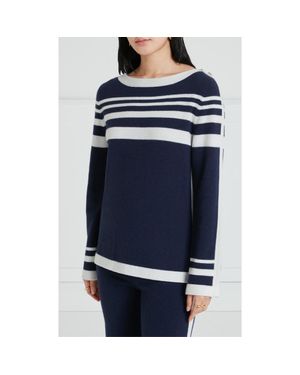 Temperley London Bretton Knit Top - Blue