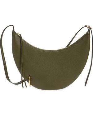 Tory Burch Pierced Leather Crossbody Bag - Green
