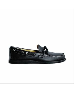 Quoddy Canoe Shoe - Black