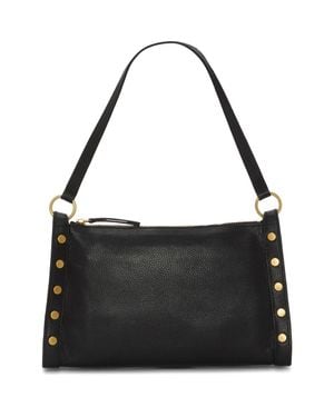 Vince Camuto Lisha Leather Shoulder Bag - Black
