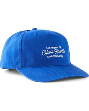 Cotton On 5 Panel Hat - Blue