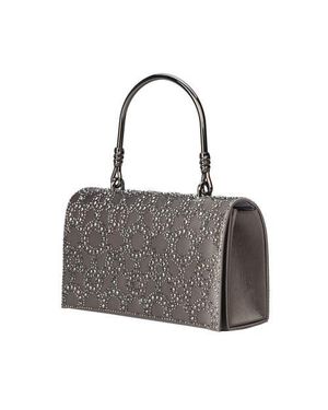 Lady Couture Rhinestone Covered Clutch Bag - Gray